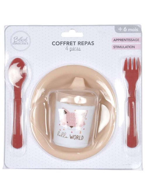 Set repas enfant 4 pièces FORÊT MAGIQUE - Kiabi Set repas enfant 4 pièces FORÊT MAGIQUE - Kiabi