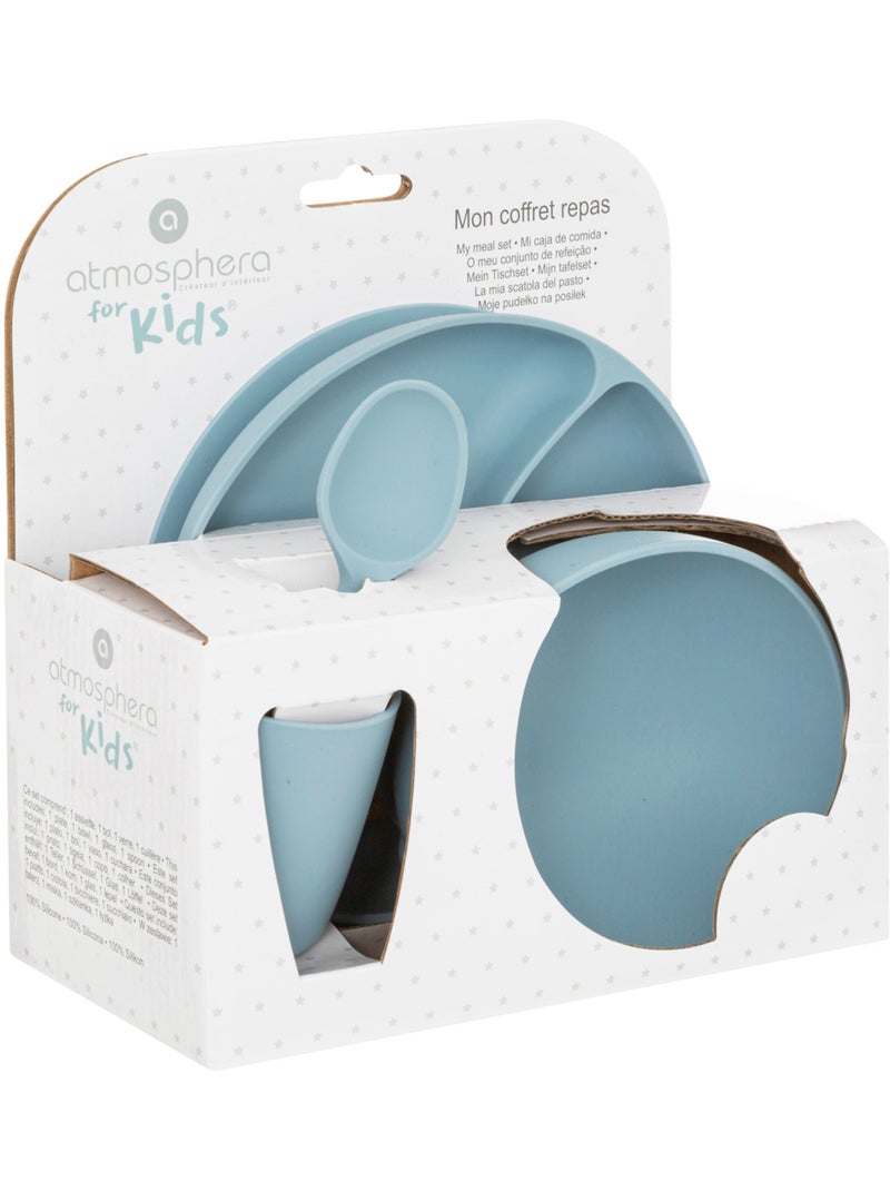 Set repas enfant YORI Bleu - Kiabi