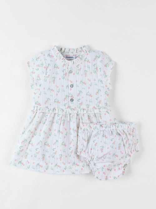 Set robe + bloomer fleuri, Noukie's - Kiabi