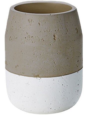 Set salle de bain céramique bicolore SPA taupe – 4 pièces Guy Levasseur