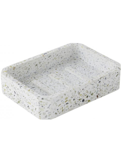 Set salle de bain TERRAZZO 2 pièces Guy Levasseur – porte savon + porte-brosse à dents - Kiabi Set salle de bain TERRAZZO 2 pièces Guy Levasseur – porte savon + porte-brosse à dents - Kiabi