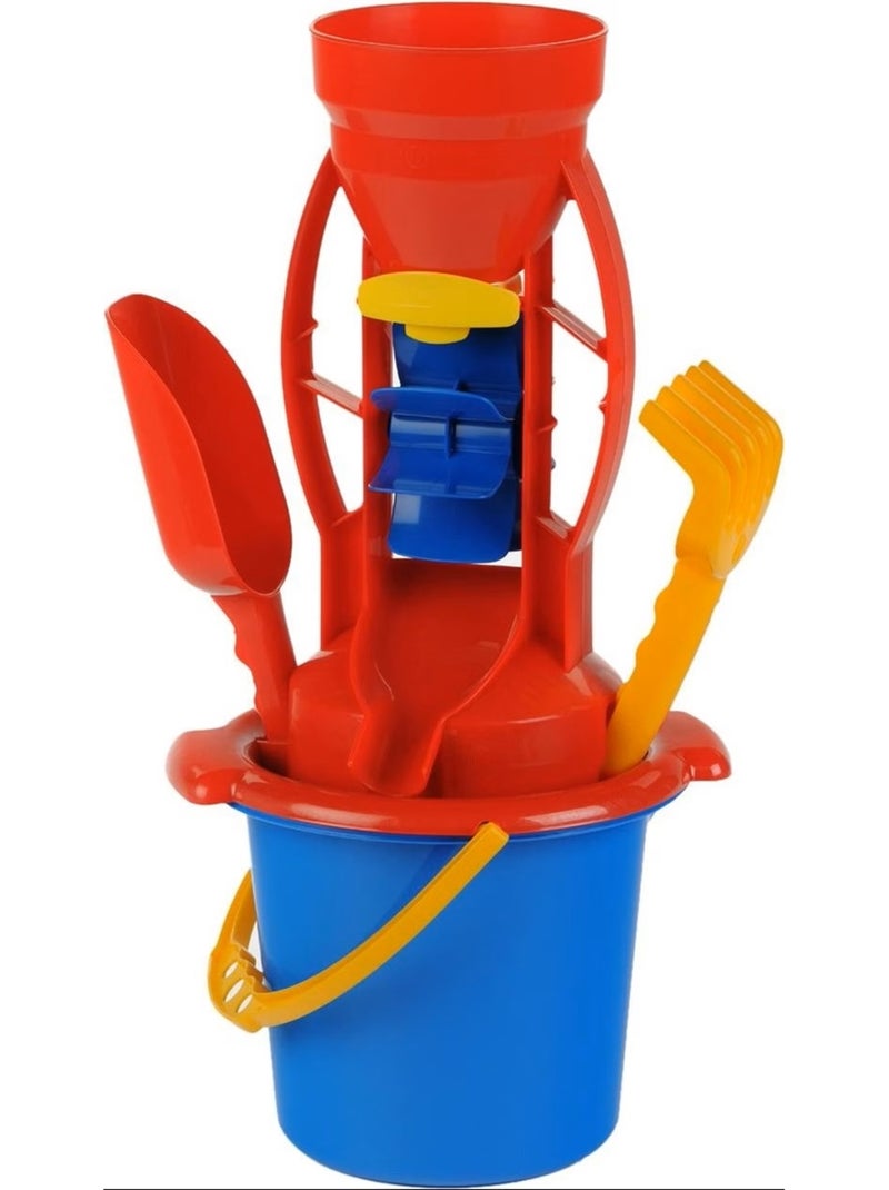 Set Seau de Plage 8 pièces Multicolore - Kiabi