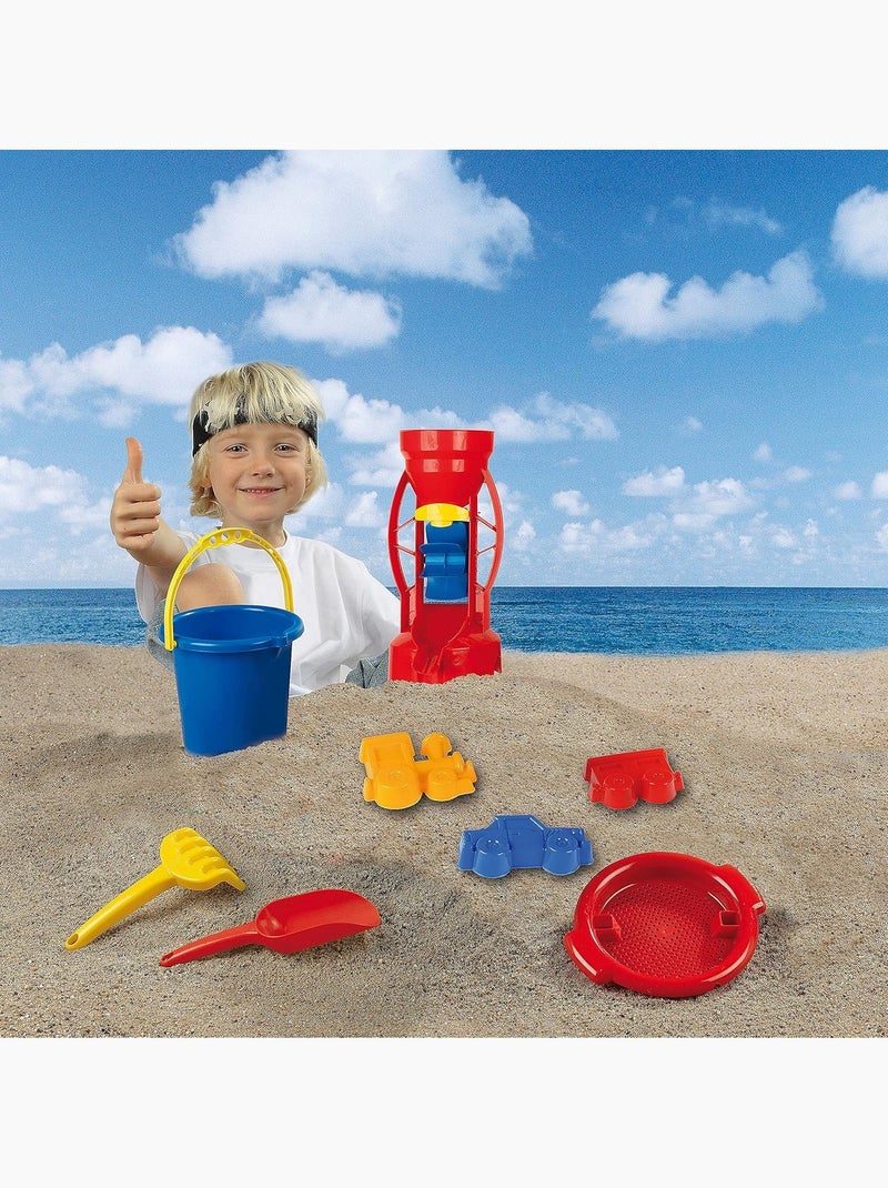 Set Seau de Plage 8 pièces Multicolore - Kiabi