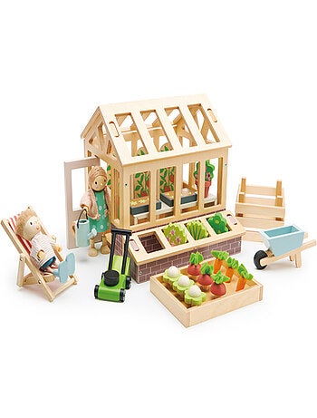 Set Serre Et Jardin En Bois