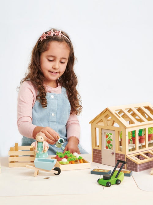 Set Serre Et Jardin En Bois - Kiabi