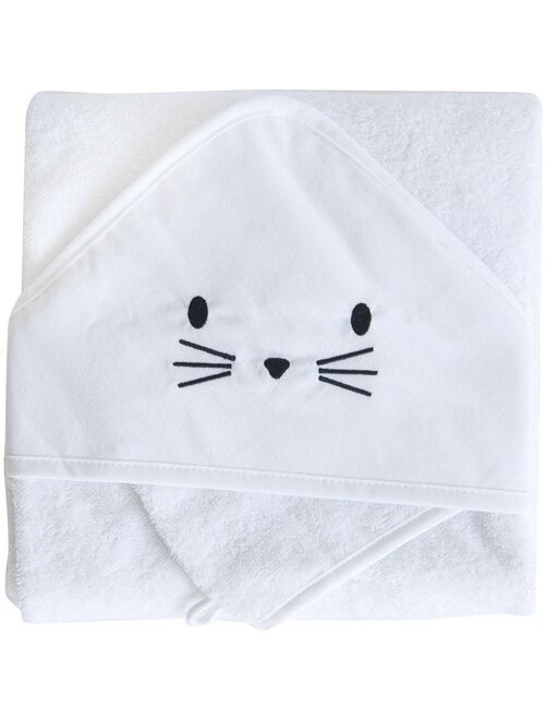 Set sortie de bain et gant lapin - Kiabi