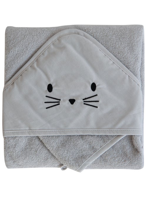 Set sortie de bain et gant lapin - Kiabi