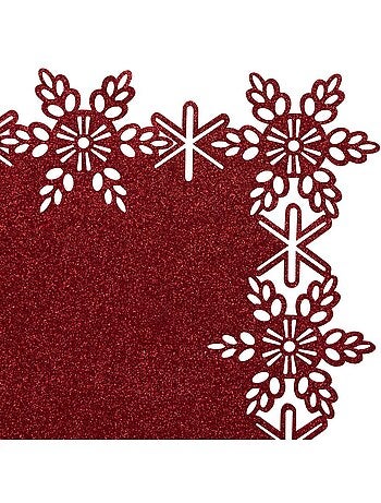 Set table paillette rg 32x47cm