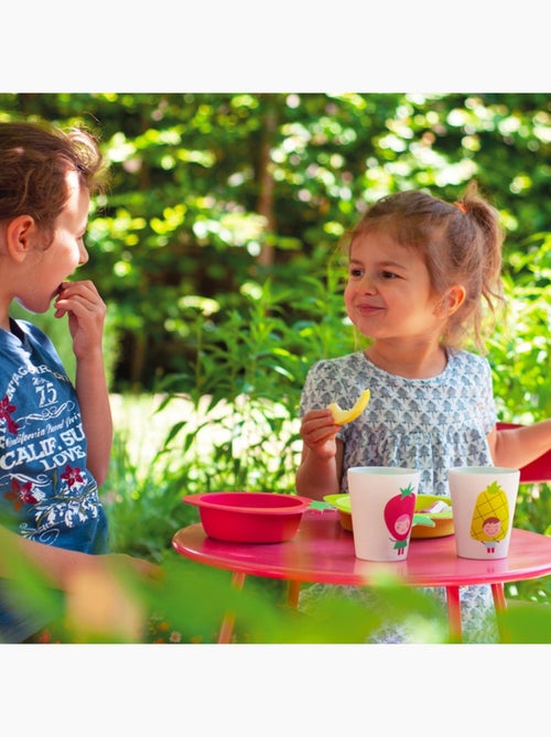 Set vaisselle en mélamine sous coffret Mill'O Bébé - Kiabi