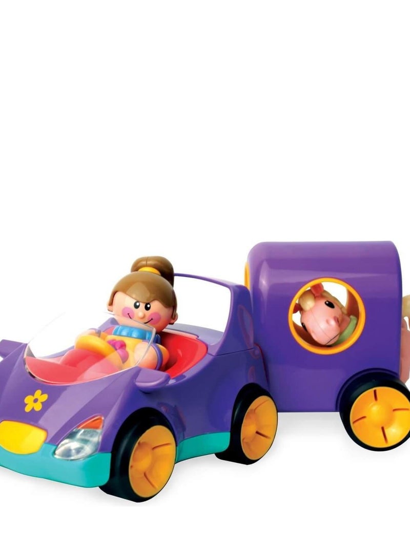 Set van, personnage et poney - Violet N/A - Kiabi