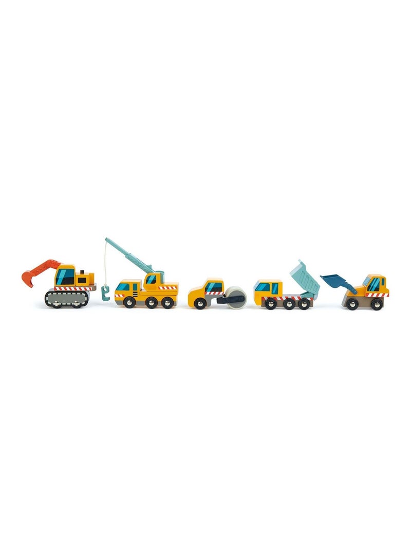 Set véhicules de chantier Jaune - Kiabi