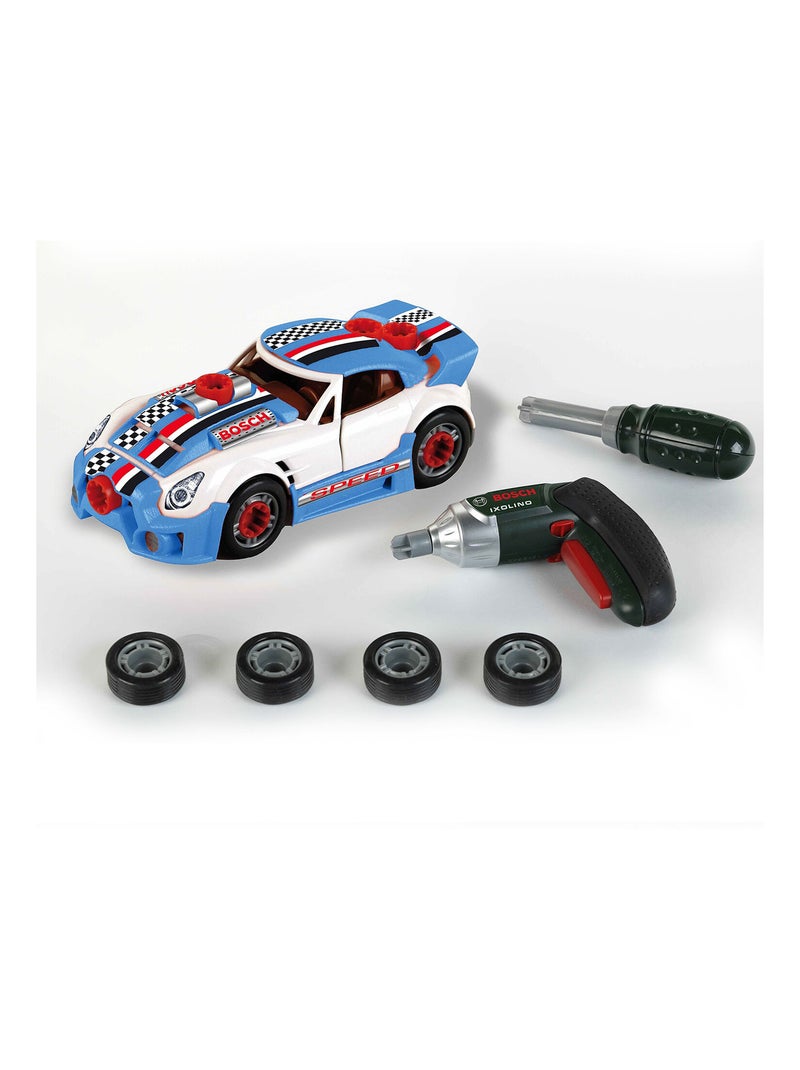 Set voiture tuning Bosch avec visseuse - Jeu d'imitation Multicolore - Kiabi