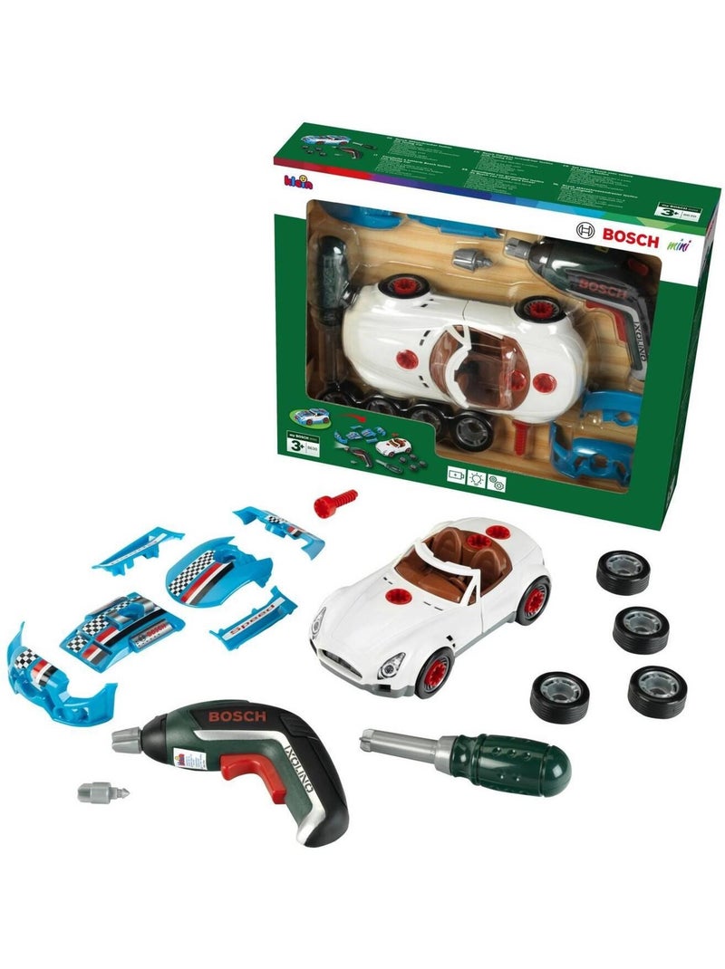 Set voiture tuning Bosch avec visseuse - Jeu d'imitation Multicolore - Kiabi