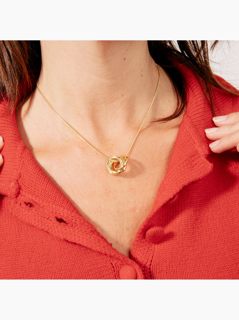 Sets finis et plaqué or 18k - Linkap Jaune - Kiabi