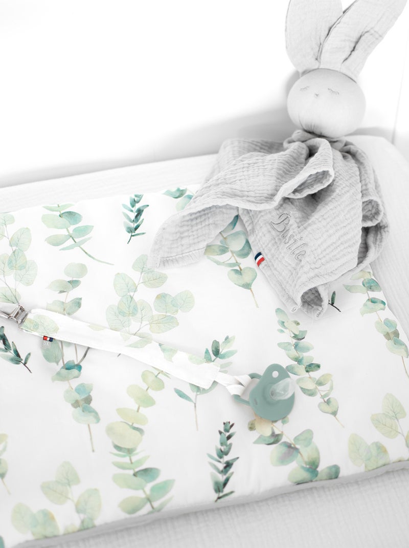 SEVIRA KIDS | Attache tétine  en coton Eucalyptus Vert - Kiabi