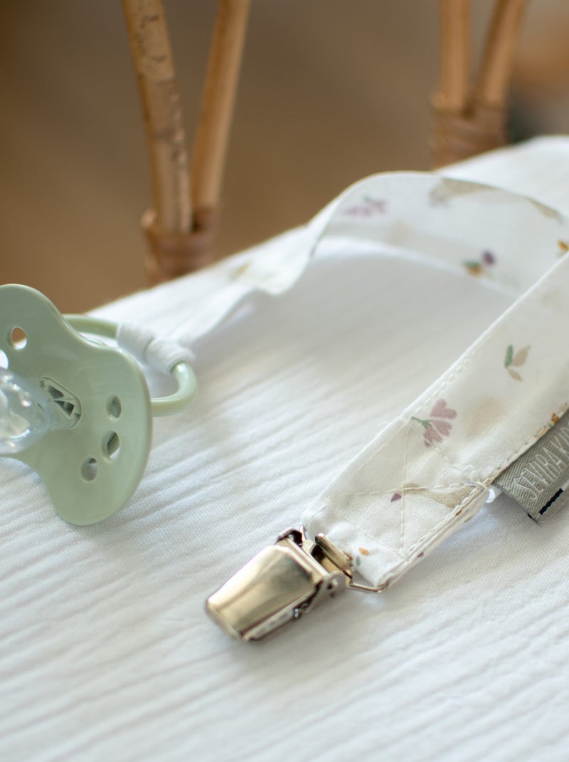 SEVIRA KIDS | Attache tétine  en coton Sidonia Beige - Kiabi