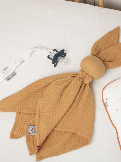 SEVIRA KIDS | Attache tétine  en gaze de coton Bleuet - Kiabi
