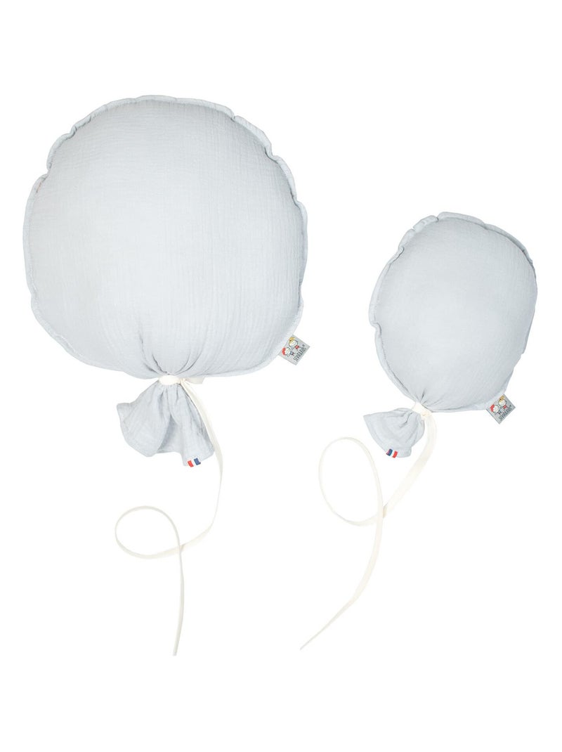SEVIRA KIDS | Ballon mural décoratif en gaze de coton Gris - Kiabi