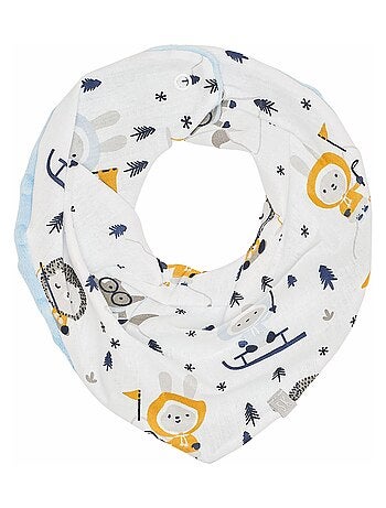 SEVIRA KIDS | Bandana cache-cou réversible ESKIMO