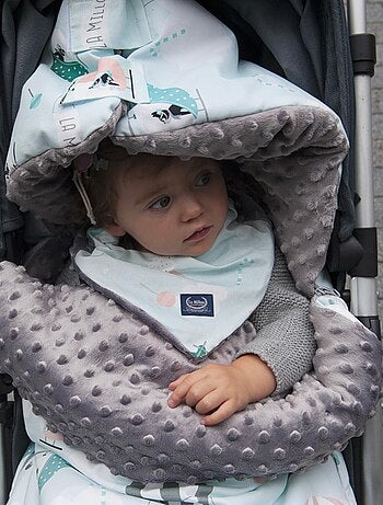 SEVIRA KIDS | Bandana cache-cou réversible FLORE