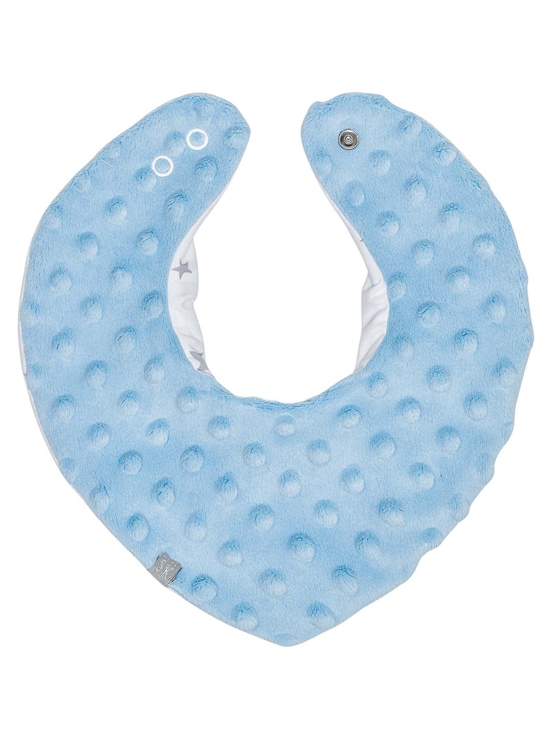 SEVIRA KIDS | Bandana cache-cou réversible STELLA Blanc Bleu - Kiabi