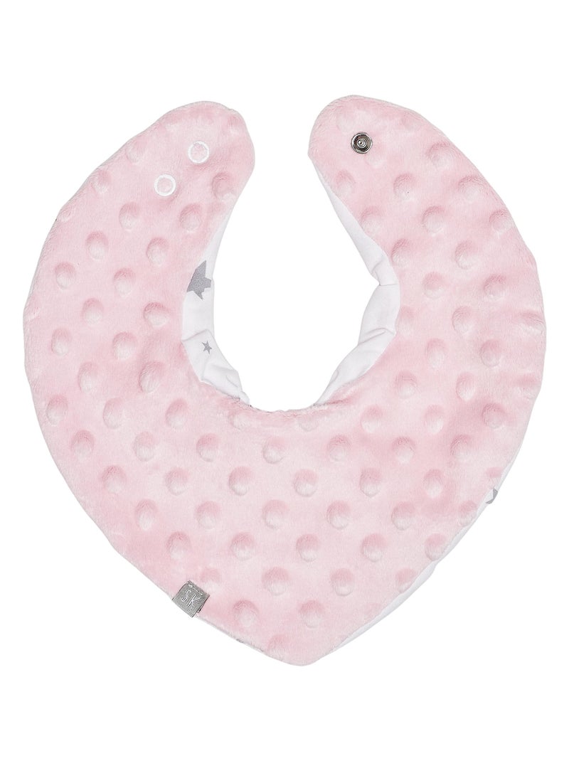 SEVIRA KIDS | Bandana cache-cou réversible STELLA Blanc Rose - Kiabi