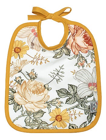 SEVIRA KIDS | Bavoir à nouer en coton et bambou Néo Vintage