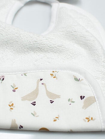 SEVIRA KIDS | Bavoir à nouer en coton et bambou Sidonia