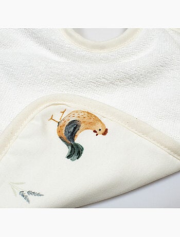 SEVIRA KIDS | Bavoir à nouer en coton, GALLINA SEVIRA KIDS