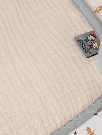 SEVIRA KIDS | Bavoir à nouer en gaze de coton Jeanne