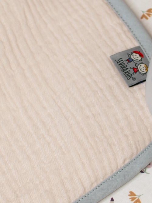 SEVIRA KIDS | Bavoir à nouer en gaze de coton Jeanne - Kiabi