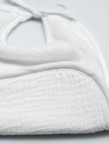 SEVIRA KIDS | Bavoir à nouer en gaze de coton Jeanne