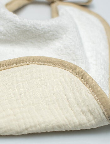 SEVIRA KIDS | Bavoir à nouer en gaze de coton Jeanne