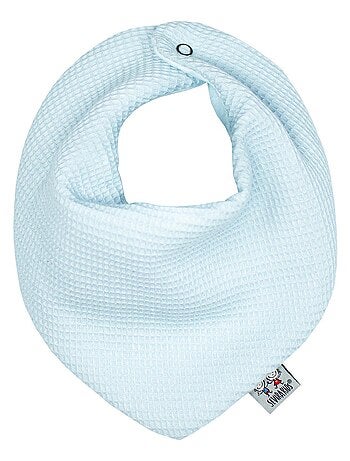 SEVIRA KIDS | Bavoir bandana en nid d'abeille