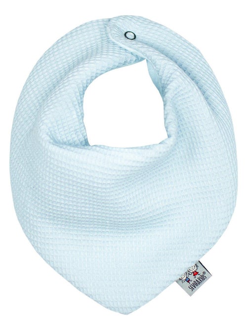 SEVIRA KIDS | Bavoir bandana en nid d'abeille - Kiabi