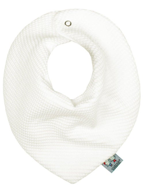 SEVIRA KIDS | Bavoir bandana en nid d'abeille - Kiabi