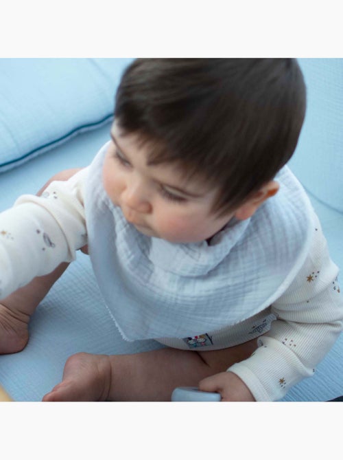 Sevira kids | bavoir bandana gaze de coton jeanne - Kiabi Sevira kids | bavoir bandana gaze de coton jeanne - Kiabi
