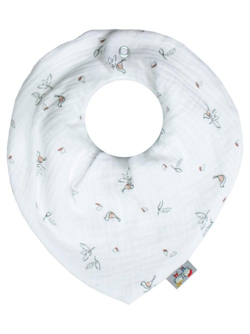 SEVIRA KIDS | Bavoir bandana gaze de coton Melody - Kiabi
