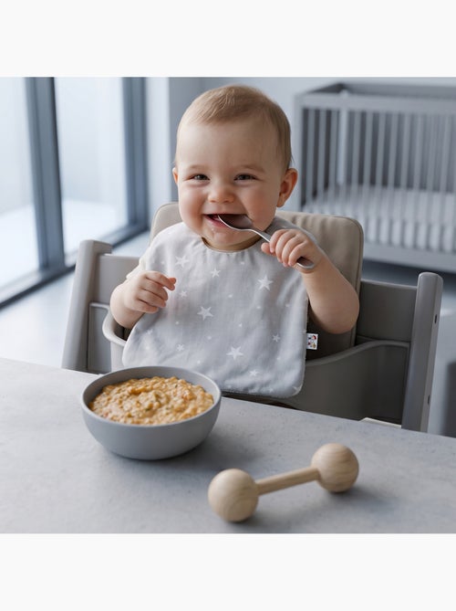 Sevira kids | bavoir en coton et bambou stella - Kiabi
