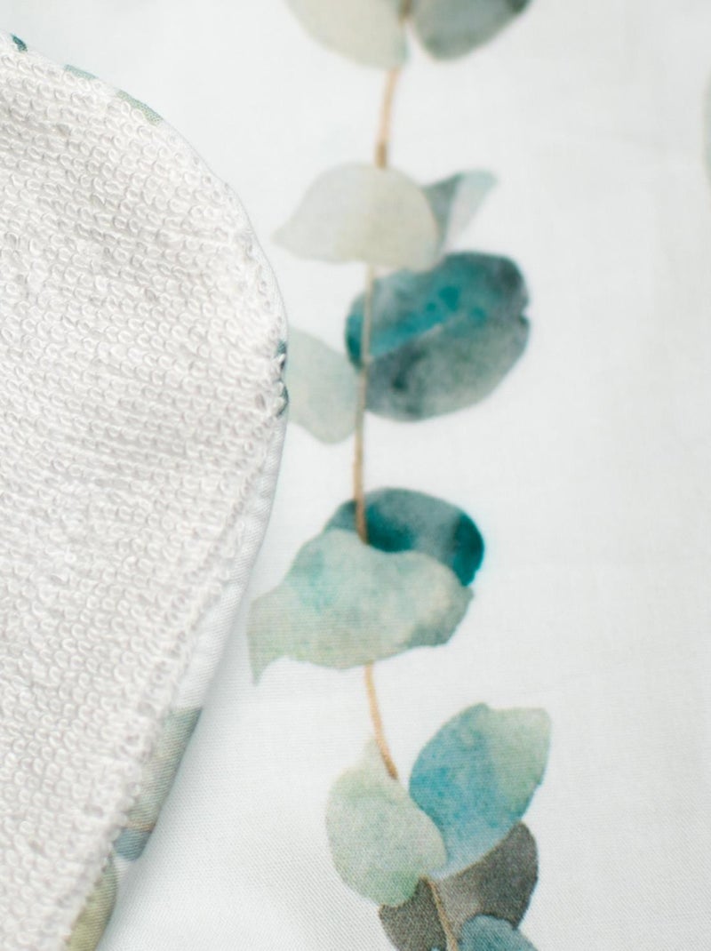 SEVIRA KIDS | Bavoir en coton Eucalyptus Blanc - Kiabi