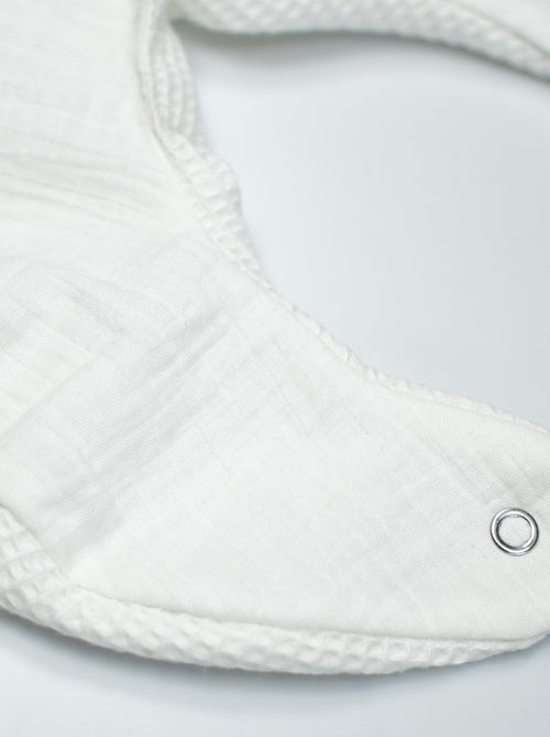 SEVIRA KIDS | Bavoir en coton nid d'abeille - Kiabi