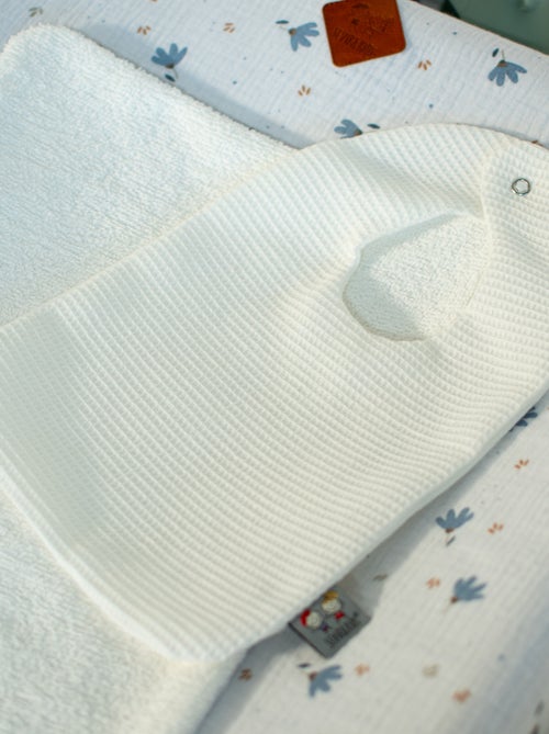 SEVIRA KIDS | Bavoir en coton nid d'abeille - Kiabi