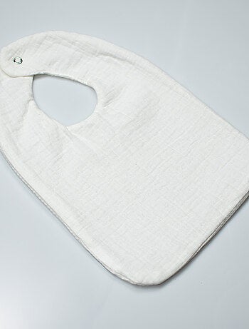 SEVIRA KIDS | Bavoir en coton nid d'abeille SEVIRA KIDS