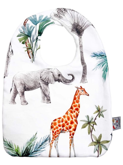 SEVIRA KIDS | Bavoir en coton Safari - Kiabi