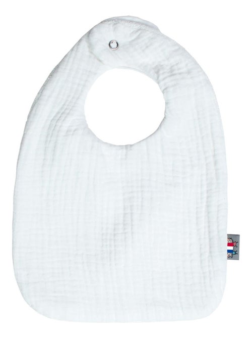 SEVIRA KIDS | Bavoir en gaze de coton Jeanne - Kiabi