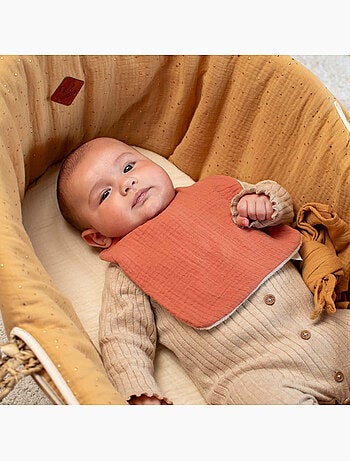 SEVIRA KIDS | Bavoir en gaze de coton Jeanne