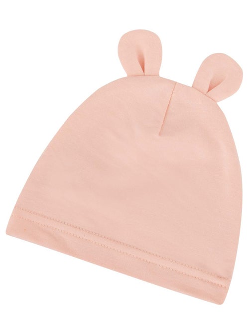 SEVIRA KIDS | Bonnet ourson bébé en bambou Uni - Kiabi
