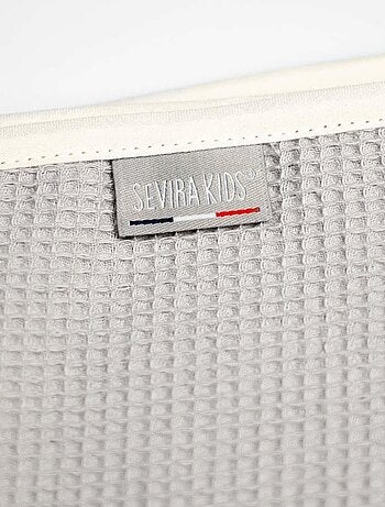 SEVIRA KIDS | Cape de bain bébé en coton nid d'abeille