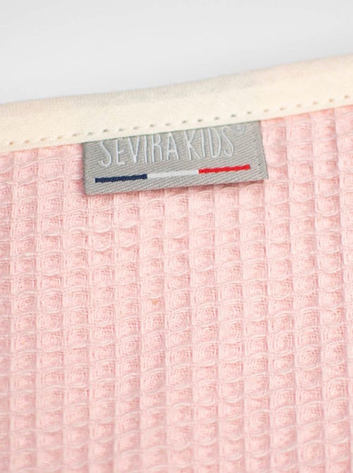SEVIRA KIDS | Cape de bain bébé en coton nid d'abeille - Kiabi