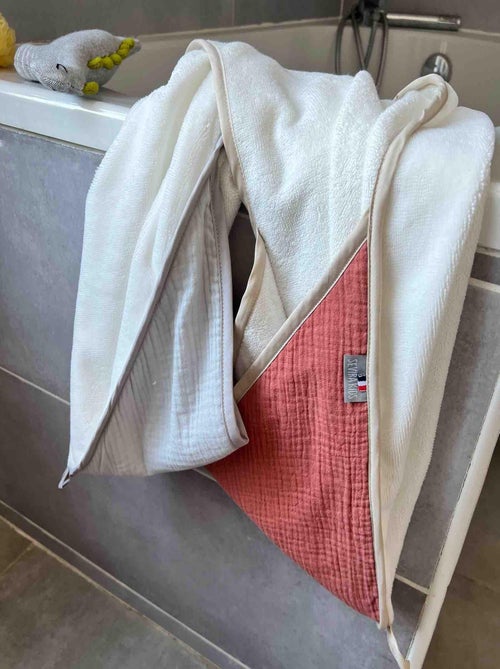 SEVIRA KIDS | Cape de bain en gaze de coton Jeanne - Kiabi